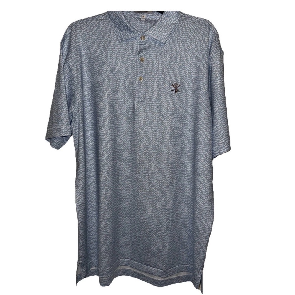 Peter Millar Polo Shirt Mens Large Summer Comfort Golf Rugby
